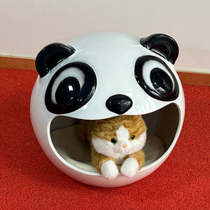 Diseño moderno personalizable gato perro pájaro mascota casa estilo de lujo resistencia al fuego patrón de impresión plegable para sala de estar - Product Image 1