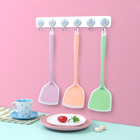 Poêle à frire intégrée semi-perméable en silicone chinois, antiadhésive, spatule de cuisine spéciale, ustensile résistant aux hautes températures
