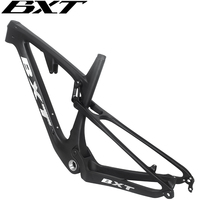 BXT 29er Carbone VTT Suspension Cadre Trail VTT Suspension Complète Cadres Trail Enduro VTT Vélo Cadre 148*12MM