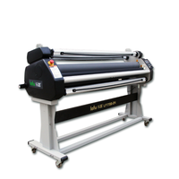 Laminateur automatique électrique LeFu LF1700-D4, machine à plastifier rouleau-à-rouleau, film/papier, largeur maximale 1630 mm, vitesse 9 m/min, froid/chaud