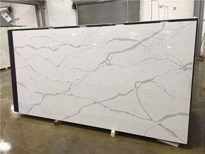 Losas y azulejos de cuarzo blanco Calacatta <span class=keywords><strong>Nuvo</strong></span> para suelo - Product Image 4