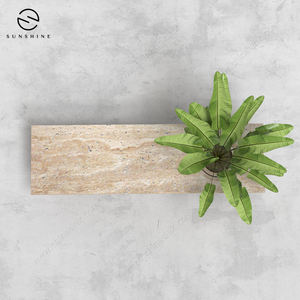 Table basse ronde en marbre de luxe italienne, design moderne de ferme avec accents en fer pour hôtel et salon de maison - Product Image 4