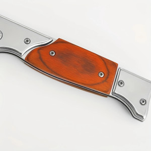 Đa Chức Năng Ngoài Trời Survival Pocket Dao Gỗ Xử Lý Độ Cứng Cao Gấp Tự Vệ Công Cụ 3Cr13 Lưỡi OEM Tùy Chỉnh - Product Image 3