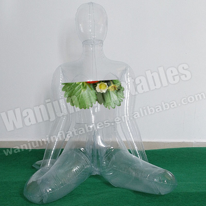 Dernière <span class=keywords><strong>poupée</strong></span> <span class=keywords><strong>gonflable</strong></span> transparente en PVC personnalisée, très vendue - Product Image 5