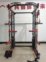 Banc de musculation multifonctionnel, machine Smith, entraînement complet, rack de musculation pour squats