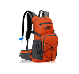 Sac à dos isotherme de randonnée ergonomique et ventilé avec sangle d'épaule respirante à boucle à sifflet pour le cyclisme et la course à pied - Product Image 1