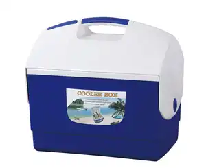 JL-B-020L Plastic ice chest with wheels cooler with solar panels