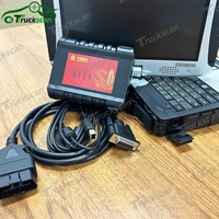 Kit de diagnostic moteur 6-en-1 EOL Sinotruk HOWO WeiChai DENSO avec analyseur OBD et ordinateur portable CF19 inclus