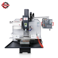 Machine de fraisage CNC verticale miniature à 4 axes certifiée CE, fabriquée à Taiwan, pour le métal