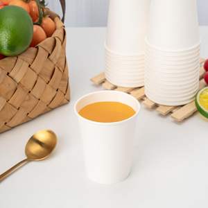 Geheel Gekleurde Bubble Thee Composteerbare Wegwerp Bedrukte Papieren Bekers Op Maat - Product Image 1