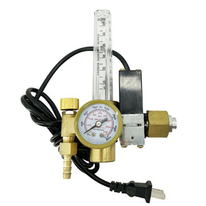 Réducteur de pression pour chauffage électrique au CO2 WQ001 0-15 Psi, manomètre de gaz dioxyde de carbone pour utilisation avec l'argon - Product Image 4