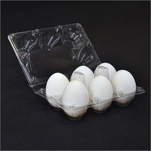 Wholesale Clear Disposable Plate Reusable Crate Plastic Egg Tray