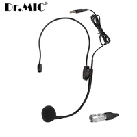 Mikrofon Headset berkabel logam ringan, harga kompetitif jarak terhubung