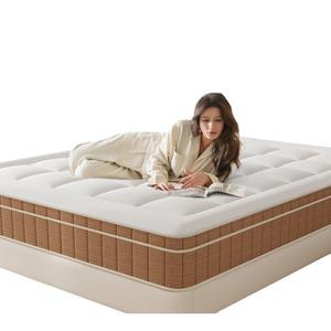 <span class=keywords><strong>ที่นอน</strong></span>ยางพาราไฮบริดแบบสปริงพ็อกเก็ตแยกอิสระ ดีไซน์หนาพิเศษ เฟอร์นิเจอร์บ้านทันสมัยสำหรับห้องนอน - Product Image 4