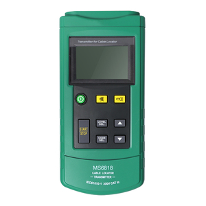 MS6818 traceur de câble de fil professionnel Portable localisateur de tuyau métallique détecteur testeur moniteur de ligne tension émetteur 12 ~ 400V - Product Image 2