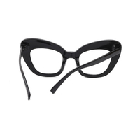 Monture de lunettes Anti-lumière bleue pour femmes, avec Rivet, à la mode, pour ordinateur, rétro, optique