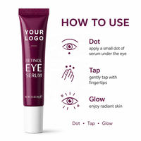 Sérum pour les yeux au rétinol végétalien en marque propre 15g Soin des yeux Léger Lisse la peau Hydratant Éclaircissant Rafraîchissant Sérum pour les yeux