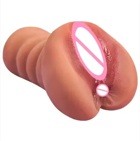 Nam masturbator Túi âm hộ thực Silicone thiên nhiên chất béo kết cấu âm đạo chặt chẽ hậu môn cho người đàn ông người lớn quan hệ tình dục âm hộ sax đồ chơi cho người đàn ông