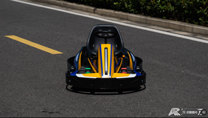 <span class=keywords><strong>Kart</strong></span> électrique professionnel 600W - Vitesse maximale 26 km/h, double amortisseur, pour la course et l'extérieur - Product Image 6