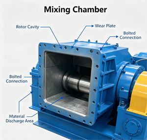 X(S)N-75L Malaxeur intensif multifonctionnel en caoutchouc de 75 <span class=keywords><strong>litres</strong></span>, mélangeur Banbury, malaxeur à dispersion interne - Product Image 5