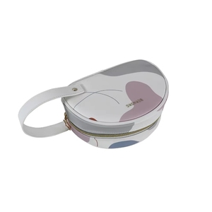 PU Leather Water Resistant Anti-Theft Zipper Closure <b>Blush</b> Pack-Wholesale Custom Senda Luxury Vintage Ladies Tote Makeup Bags - Product Image 5