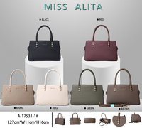 Fabricant chinois de sacs à main, usine de vente en gros, sacs de luxe en cuir PU de haute qualité, nouveaux arrivages, sac pour femmes, MissAlita