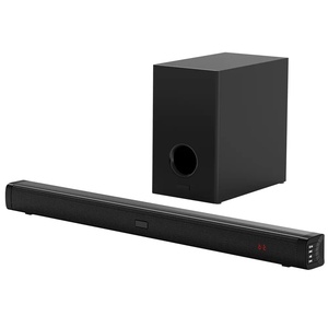 Audmic Chất lượng cao <span class=keywords><strong>2.0CH</strong></span> <span class=keywords><strong>Bluetooth</strong></span> thanh âm thanh có dây loa siêu trầm với màn hình LED và điều khiển từ xa cho nhà TV và loa HDMI - Product Image 2