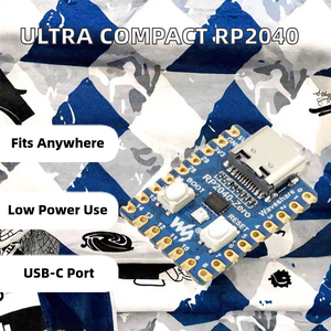 Ultra Kompakt DALUMAK USB-<span class=keywords><strong>C</strong></span> <span class=keywords><strong>I2C</strong></span> GPIO <span class=keywords><strong>Raspberry</strong></span> <span class=keywords><strong>Pi</strong></span> RP2040 Geliştirme Kartı Zero Pico Benzeri Düşük Güç Tasarımı - Product Image 2
