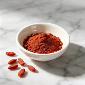 <span class=keywords><strong>Poudre</strong></span> d'extrait de fruit de Goji (Lycium Barbarum) d'origine Ningxia, naturelle, 10%-50% de polysaccharides, pour compléments alimentaires - Product Image 1