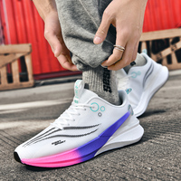 Logo personnalisé marque chaussure de course blanc sable sur nuage chaussures de course femmes hommes unisexe jogging baskets respirant confortable