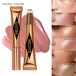 Rubor Líquido en Barra Young Vision 12ml, Acabado Luminoso, Alta Pigmentación, Tono Nude - Product Image 3