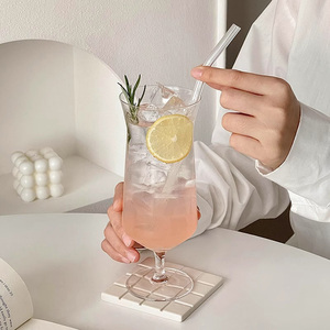 Logo personnalisé tasse <span class=keywords><strong>Mojito</strong></span> bouche inversée <span class=keywords><strong>avec</strong></span> <span class=keywords><strong>paille</strong></span> ouragan boisson gobelet cocktail <span class=keywords><strong>verre</strong></span> à vin - Product Image 3