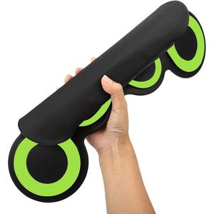 Juego de batería electrónica USB Roll-Up Silicon Drums Pad Digital plegable eléctrico portátil tamaño compacto <span class=keywords><strong>Kit</strong></span> práctica manual con Pedal - Product Image 6
