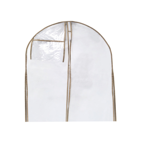 Роскошные Чехлы для свадебного платья с боковой частью, большие космические вешалки для свадебного платья с индивидуальным логотипом и цветом - Product Image 4