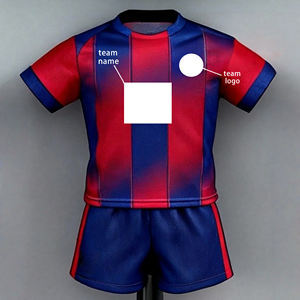 Set regalo di divise da calcio in miniatura per design personalizzati per squadre di biscotti da regina in miniatura - Product Image 2