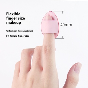 Mini Air <b>Cushion</b> Powder Puff Waterdrop <b>Small</b> Triangle Cosmetic Puff for Concealer and Detail Makeup - Product Image 3