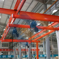 Sistema de Grúa KBK de Servicio Ligero 0.5-2T, Polipasto Eléctrico Manual para Línea de Ensamblaje de Taller, Certificado CE, Directo de Fábrica