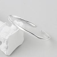 Bracelet jonc ajustable minimaliste indien de haute qualité pour femme, pour célèbre créateur de bijoux en laiton
