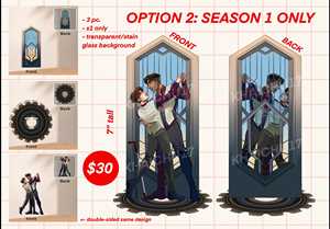 OEM ODM Standee en acrylique personnalisé 'Les Amoureux' 7 Standees en acrylique - Product Image 3