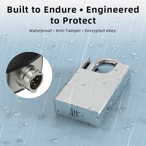 KENRONE <span class=keywords><strong>Cadenas</strong></span> <span class=keywords><strong>de</strong></span> boîte d'alimentation pour clé principale d'extérieur sans batterie pour entrepôt et armoire - Product Image 5