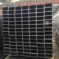 Tuyau en acier de précision à section carrée Q235B Q355B ASTM, soudé par ERW, de taille spéciale sur mesure, tuyau structurel rectangulaire