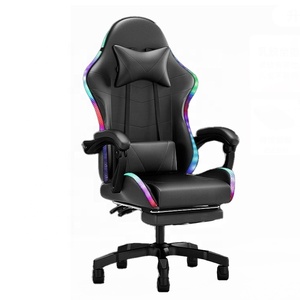 Francia Chaise De Jeu Chaise Gaming Negro Bluetooth Altavoz Ergonómico Racing Elegante Gamer Silla Masaje Gaming Throne para Master - Product Image 2