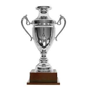 Shanchen produce trofeo di Golf con Logo personalizzato placcato in oro per il campionato di calcio - Product Image 5