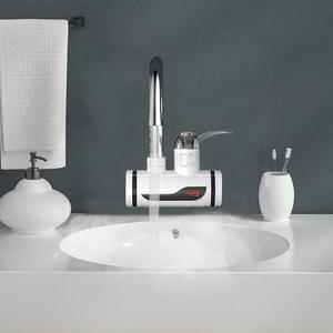 Đánh Bóng thủy điện mưa tắm đặt ngay lập tức máy nước nóng điện với nhiệt điện tử Chrome-Hoàn thành vòi Nhựa - Product Image 4