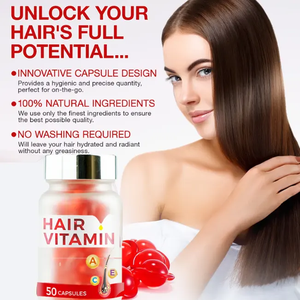 Ausreson OEM Diep Hydraterende Haarolie Verzorging Softgel Haargroei <span class=keywords><strong>Avocado</strong></span> Olie, Vitamine A, C, E Pro Vitamine B5 Haarolie Verzorgingscapsule - Product Image 3