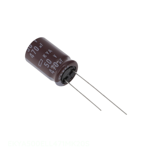 Condensateur radial à canal traversant 470 uF EKYA500ELL471MK20S CAP ALUM 470UF 20% 50V TH - Product Image 1