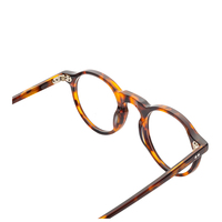 Montures de lunettes rondes en acétate pour hommes et femmes Montures de lunettes personnalisées Montures optiques haut de gamme de haute qualité