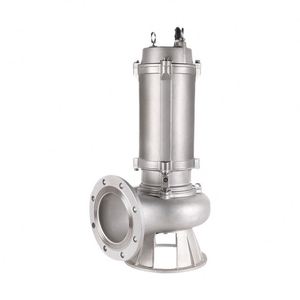 Pompe submersible robuste pour eaux usées, pompe électrique submersible à grande capacité pour eaux usées, pompe à eaux usées submersible avec broyeur - Product Image 3