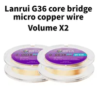Lanrui G36 Core Bridge Micro Fil de Cuivre Maintenance Ligne de Saut 0.0038mm pour Téléphones Mobiles Ordinateur PCB Soudage Kit d'Outils de Réparation