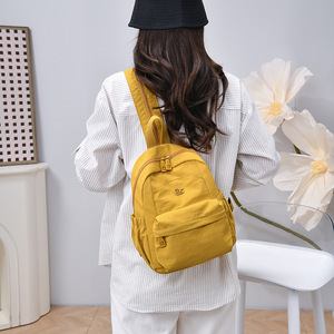 Mochila Impermeable de Nailon Ligero Estilo Coreano Marthas Heritage, de Gran Capacidad, para Universidad, Trabajo, Viajes, con Cierre - Product Image 3